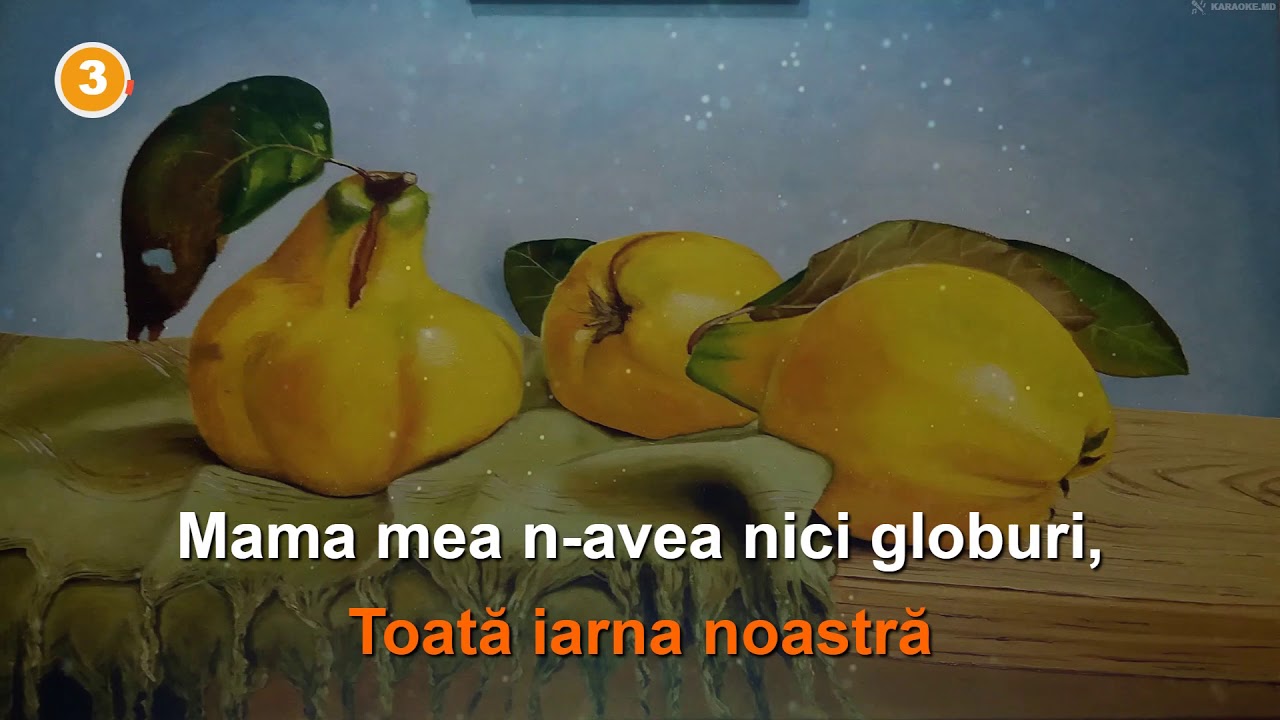 Nica Zaharia: "Galbenă gutuie". 🄺🄰🅁🄰🄾🄺🄴