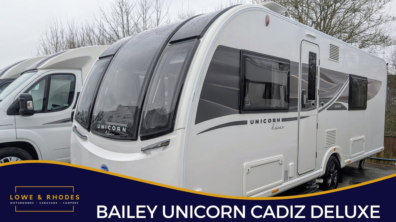 Караван за 28 990 фунтов стерлингов: видеотур Bailey Unicorn Cadiz Deluxe 2025 года выпуска
