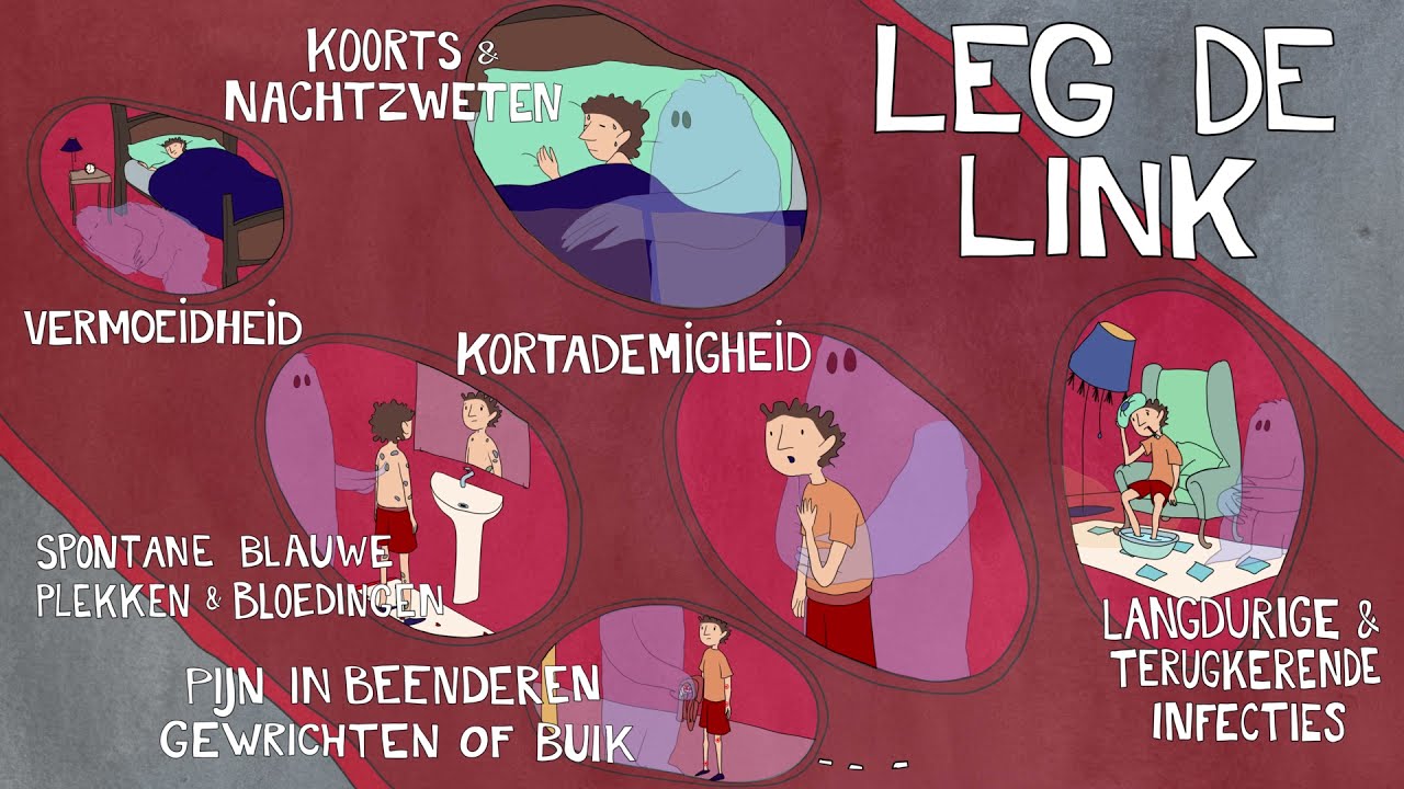 Bloedkankermaand - LEG DE LINK - Maak kanker zichtbaar