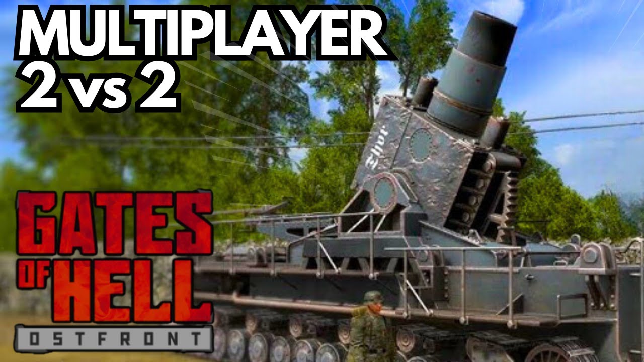 Die Geheimwaffe der Deutschen Armee I Gates of Hell Ostfront I Multiplayer 2vs2 [DEUTSCH]