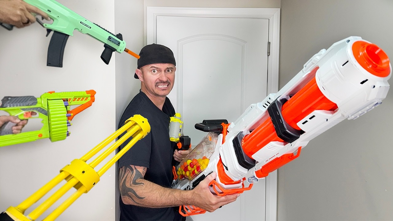 КЛОНЫ NERF-ВОЙНЫ: ЗАПРЕЩЕНЫ дротики Nerf!