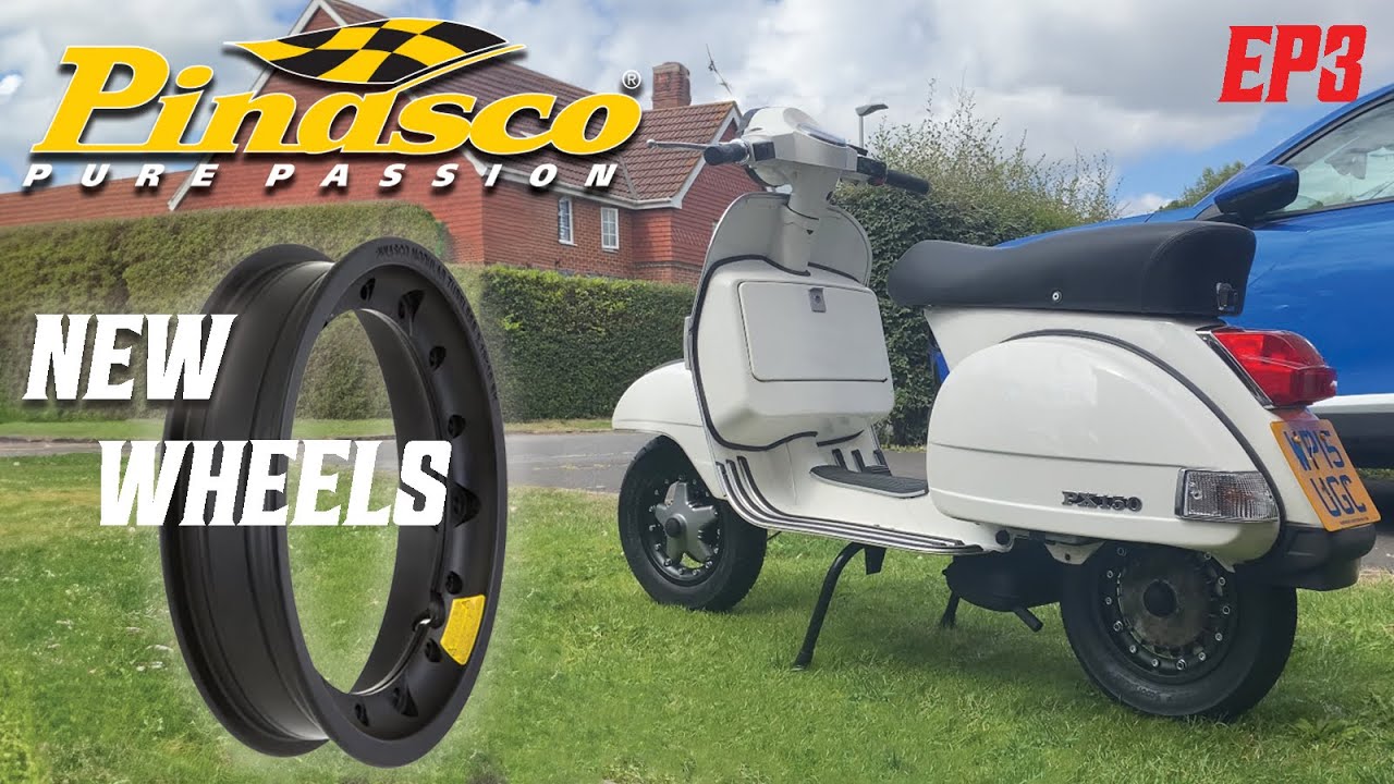 VESPA PX WHEELS - Vespa Project Ep3
