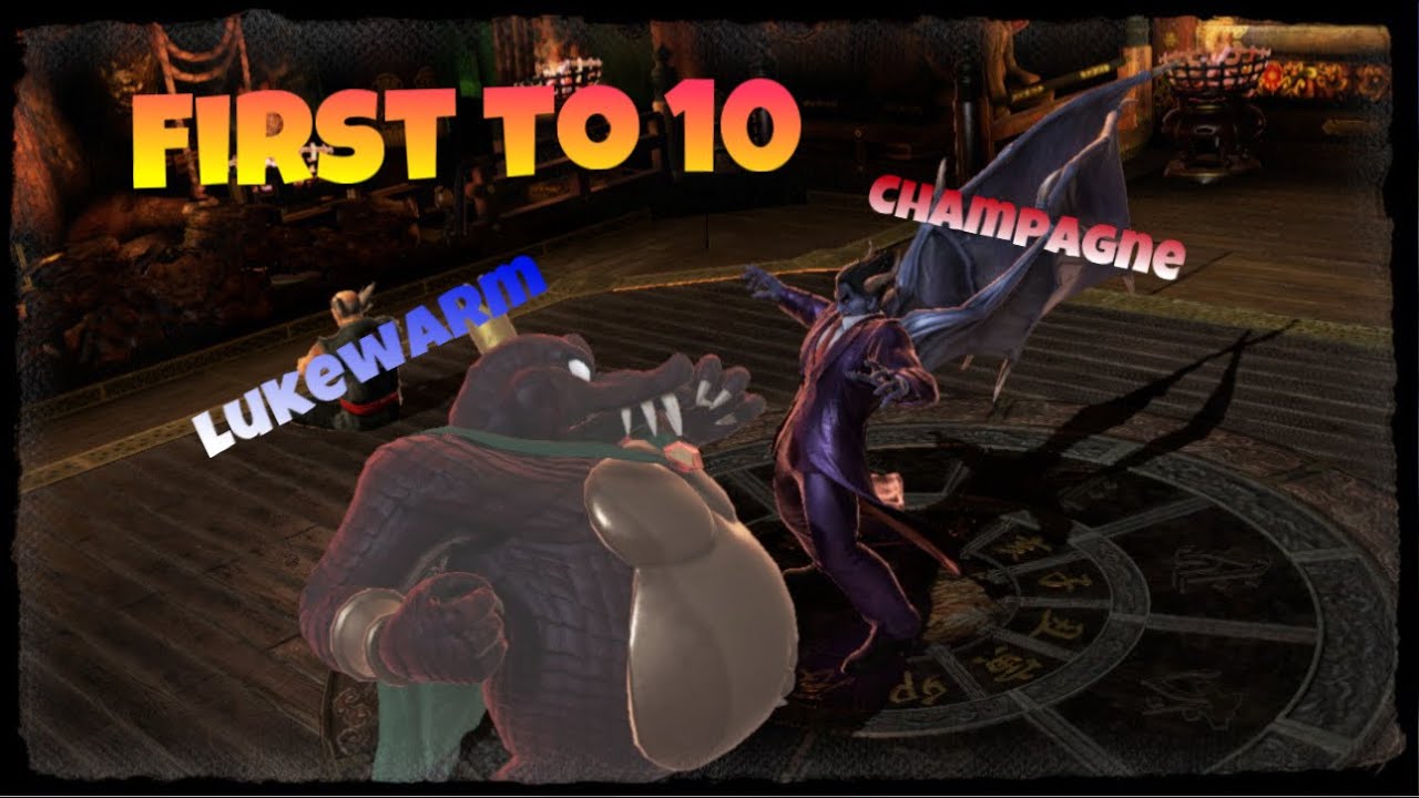 First to 10 Lukewarm VS Champagne (King K. Rool VS. Kazuya)
