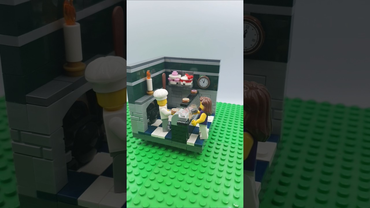 Lego bakery 10X10 habitats #lego #legobuilders #letsbuildlego
