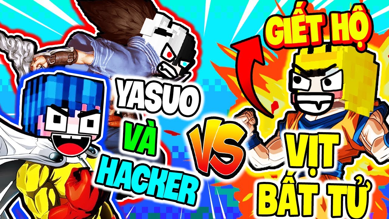 SIRO YASUO HỢP TÁC VỚI HACKER PHONG CẬN ĐÁNH BẠI MRVIT BẤT TỬ TRONG MINECRAFT 😡 TRẬN BEDWAR BẤT ỔN