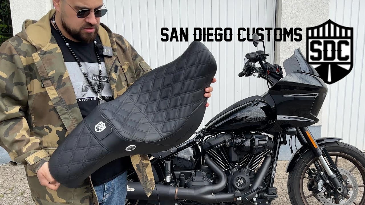 Man wird halt auch nicht jünger... NEUE SITZBANK FÜR DIE HARLEY| Saddlemen Pro SDC Performance