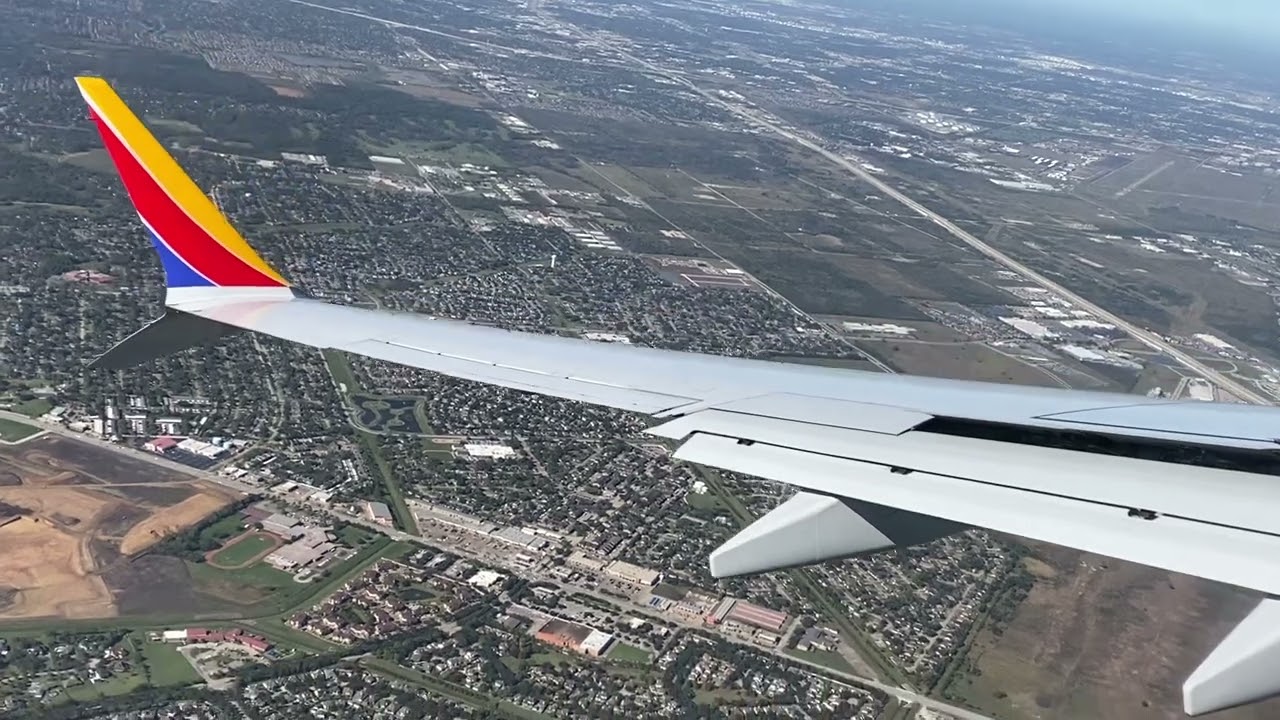 Landing Houston Hobby International Airport 11/19/2024