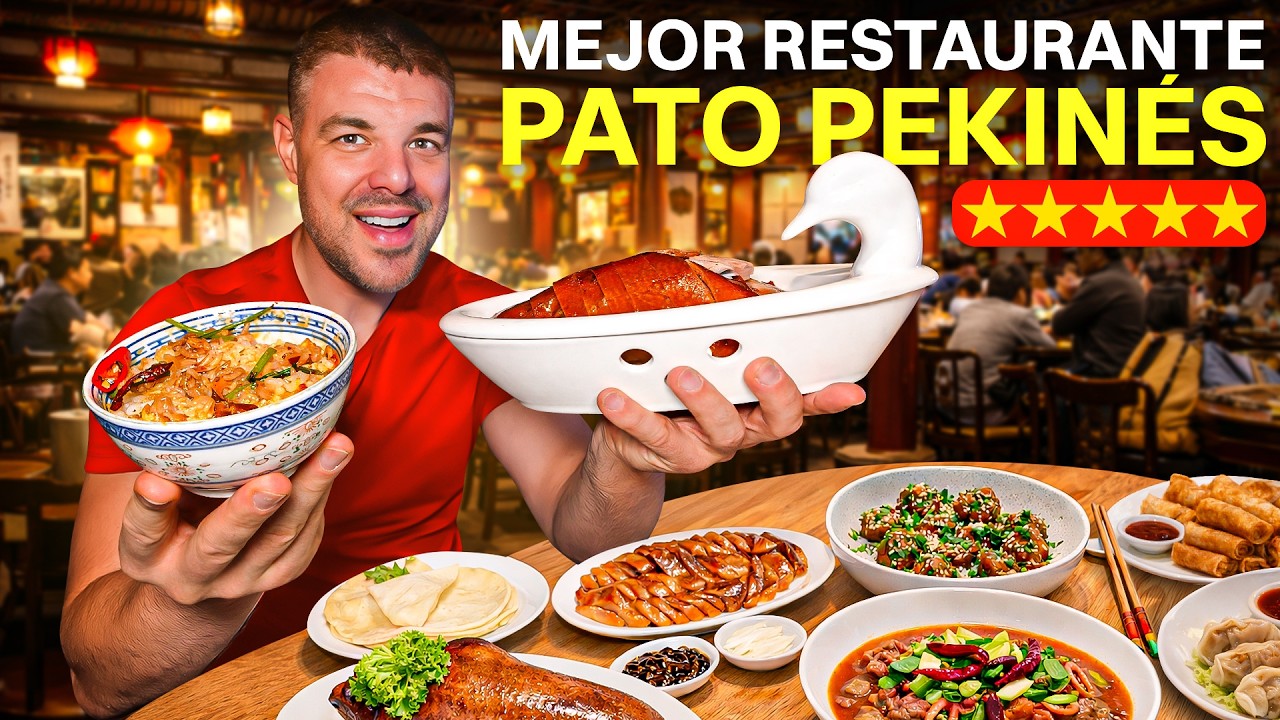Viaj&eacute; a China para PROBAR el MEJOR PATO de Pek&iacute;n 🇨🇳 &iquest;vale la pena?