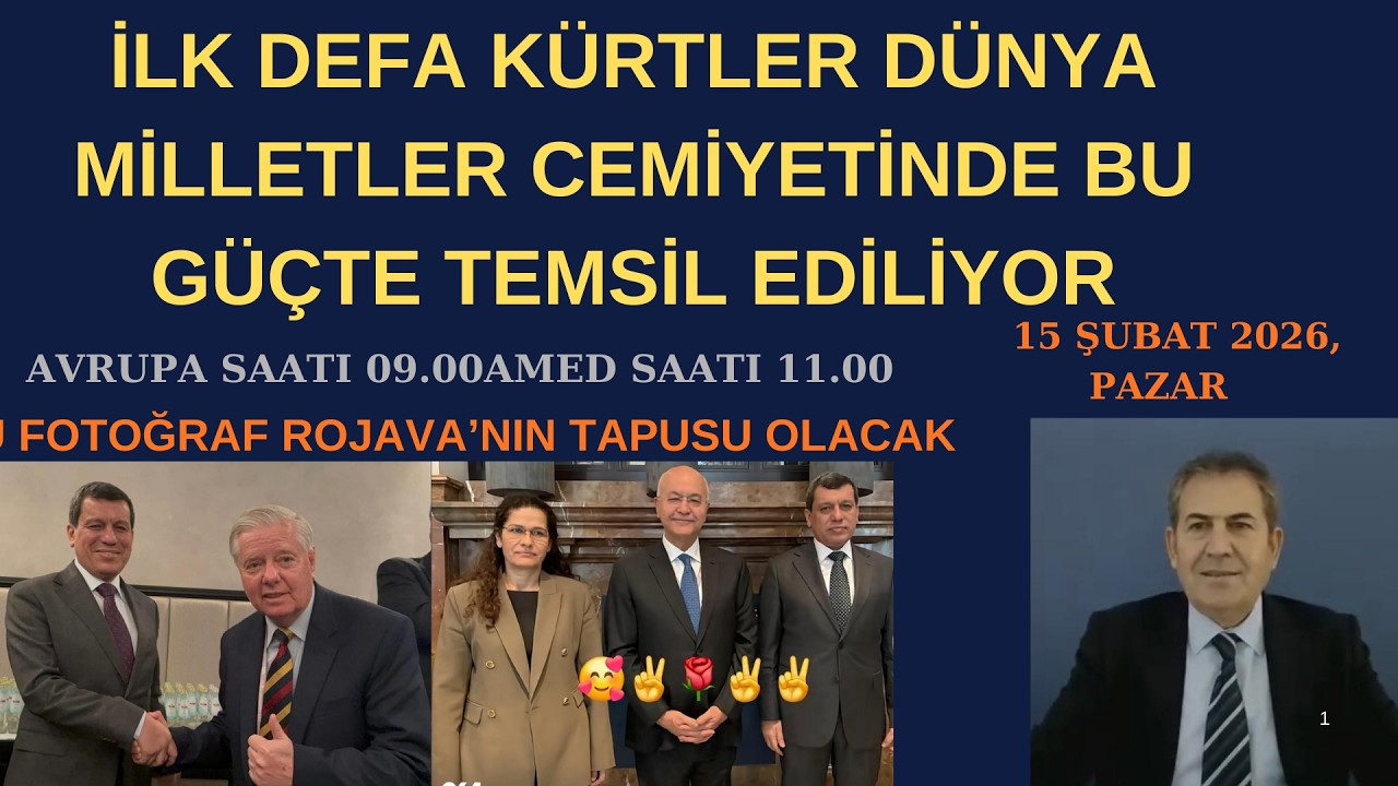 DÜNYA GÜVENLİK ZİRVESİNDE DEVLETSİZ KÜRTLERİN YÜKSEK İTİBARİ!