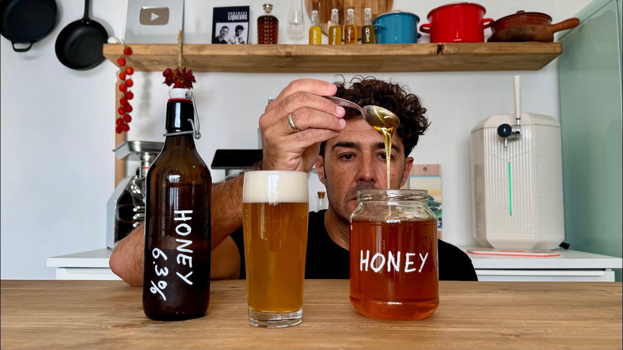 BIRRA al MIELE fatta in casa