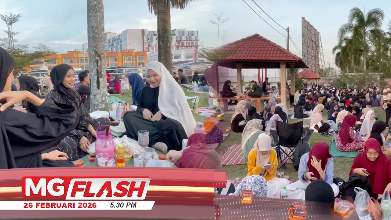 Suasana Romantis Berbuka Puasa Tepi Sg. Kelantan #MGFlash