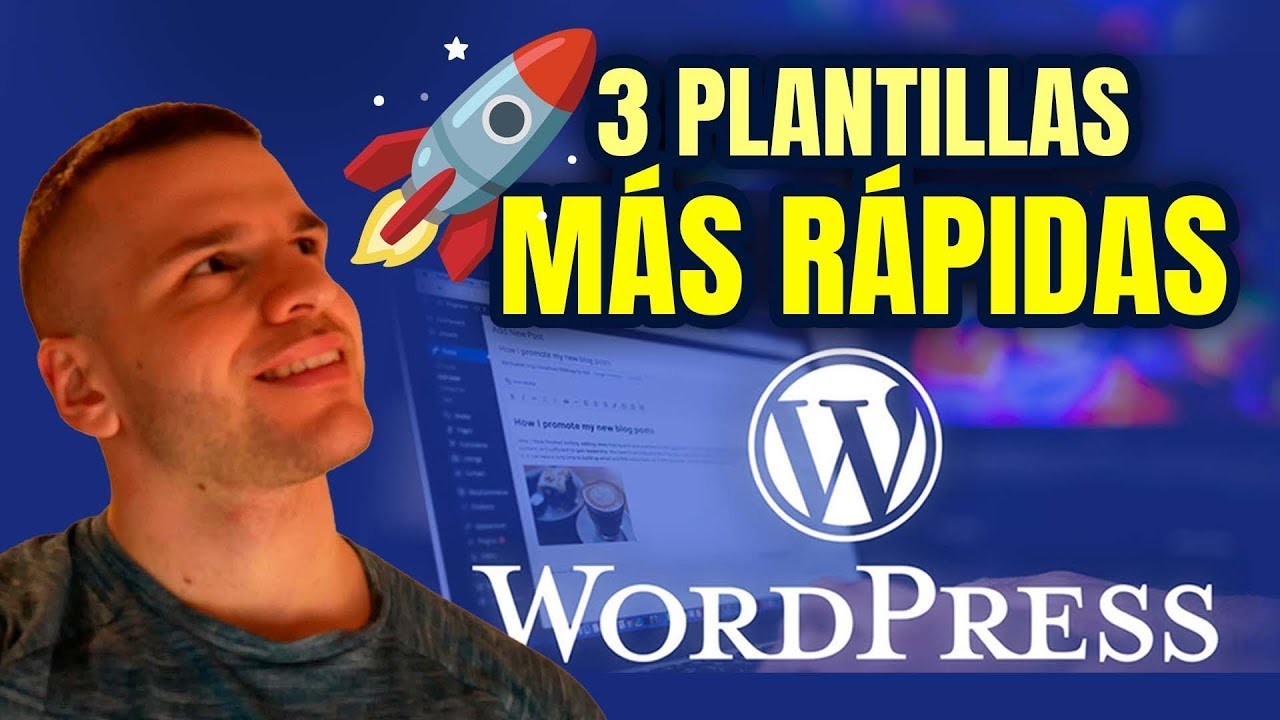 🚀 Los 3 Mejores TEMAS de WordPress RÁPIDOS del 2026