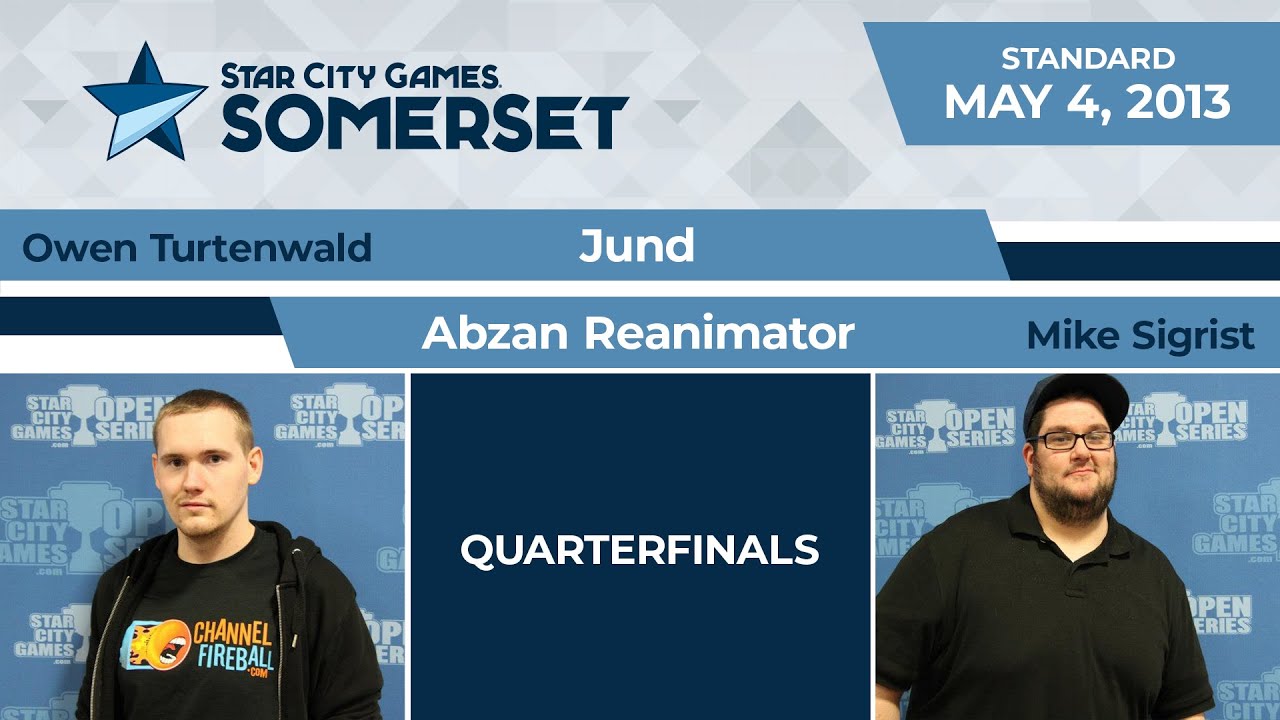 SCGNJ: Quarterfinals - Owen Turtenwald vs Mike Sigrist | Standard