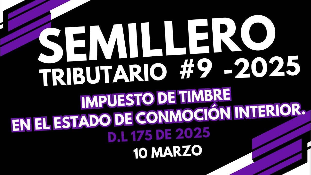 IMPUESTO DE TIMBRE. ESTADO DE CONMOCIÓN INTERIOR DEL CATATUMBO. DECRETO LEY 75 DE 2025.