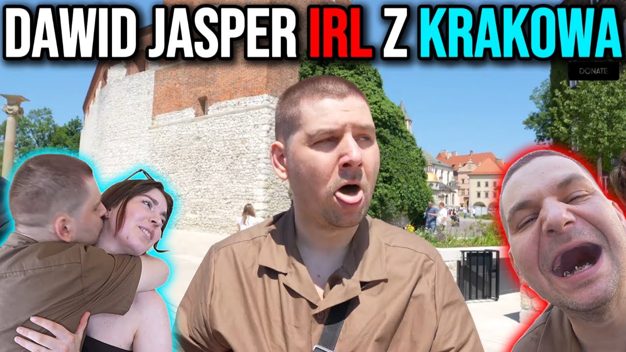 Dawid Jasper IRL | Zwiedzanie Krakowa, Dużo Atrakcji, Pytania, Wawel, Randka z Kariną