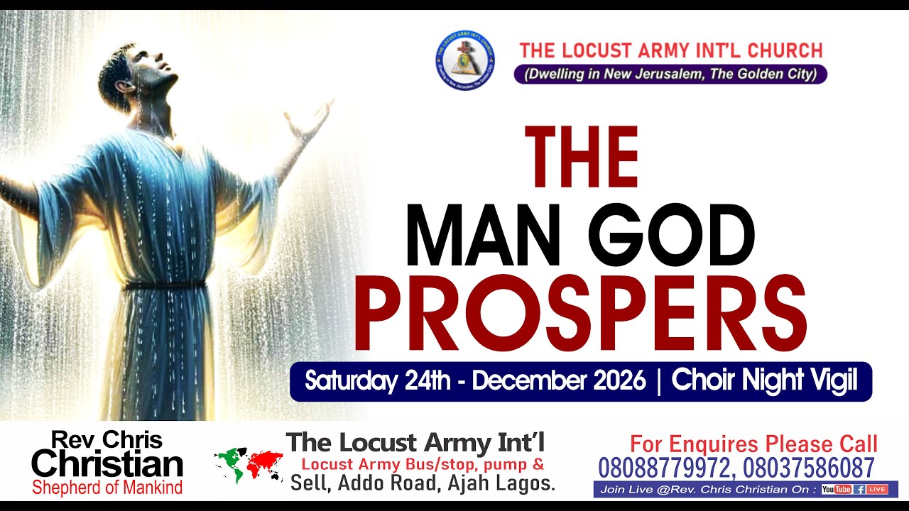 Rev. Chris Christian | The Man God Prospers