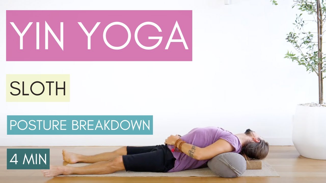 Sloth Pose - Yin Yoga Pose Breakdown with Dr. Truth Robinson and LIVING YIN