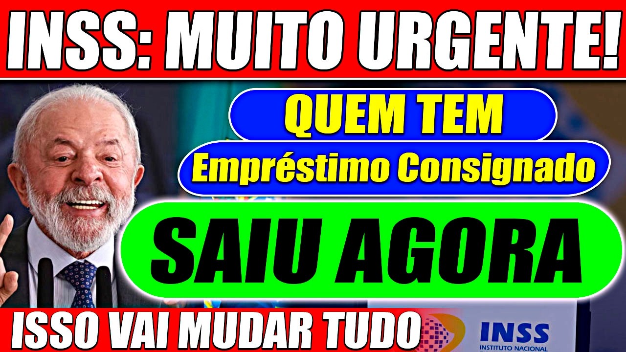 MUITO URGENTE: QUEM TEM EMPRÉSTIMO CONSIGNADO precisa VER ISSO - Vai mudar tudo!!