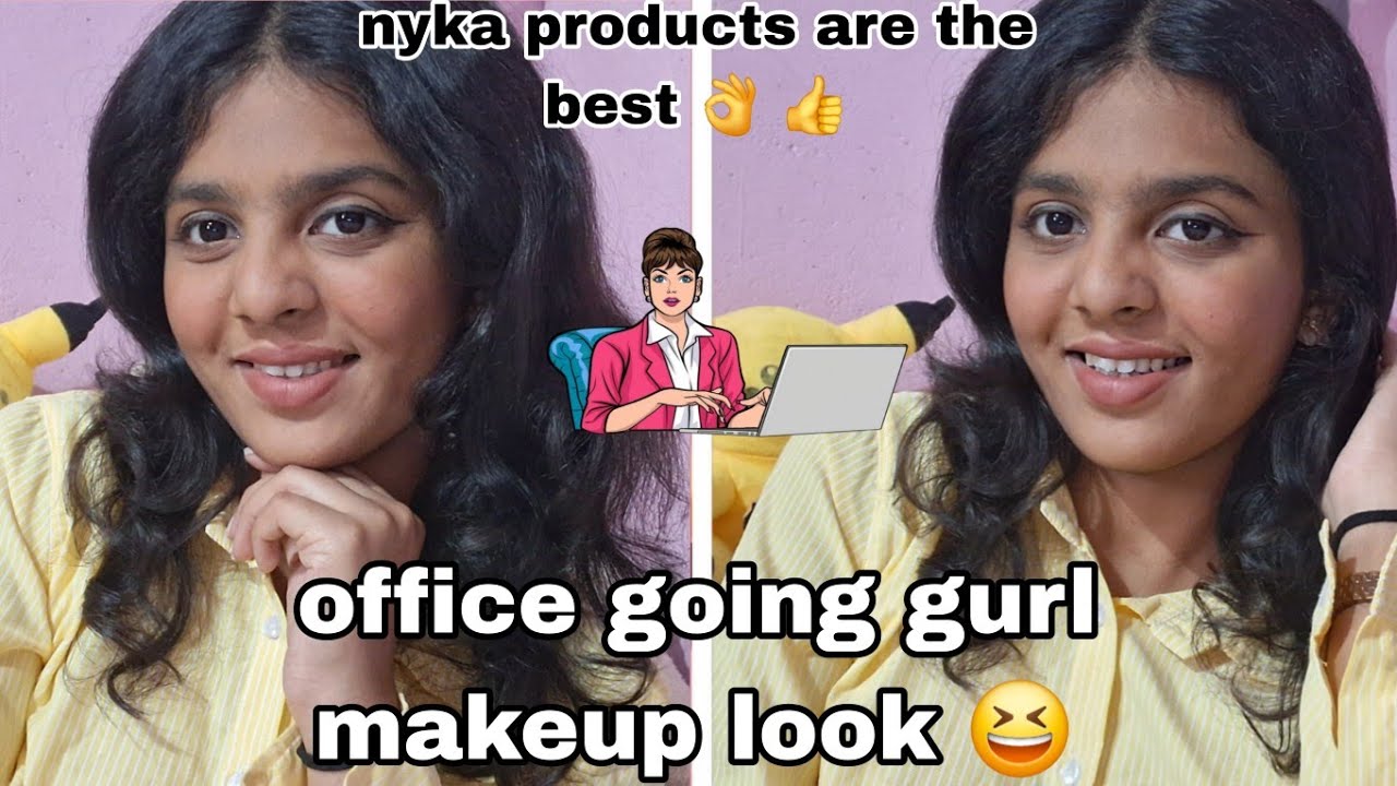 For all my girls who goes to office!!! Here's a small office going gurl makeup video 📹 watch now 👀