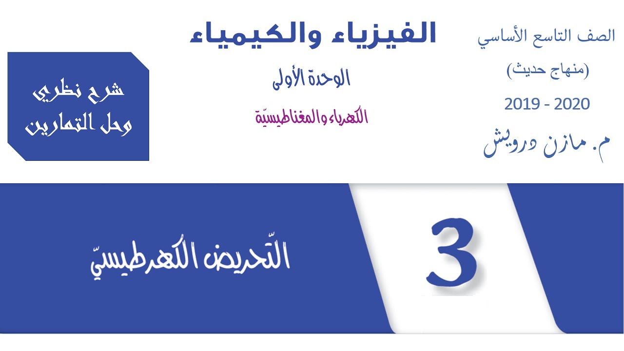 4- التحريض الكهرطيسي