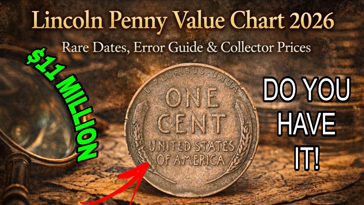 Top 6 Wheat Pennies That Could Make You a Millionaire – Rare American Coins Across All Conditions!