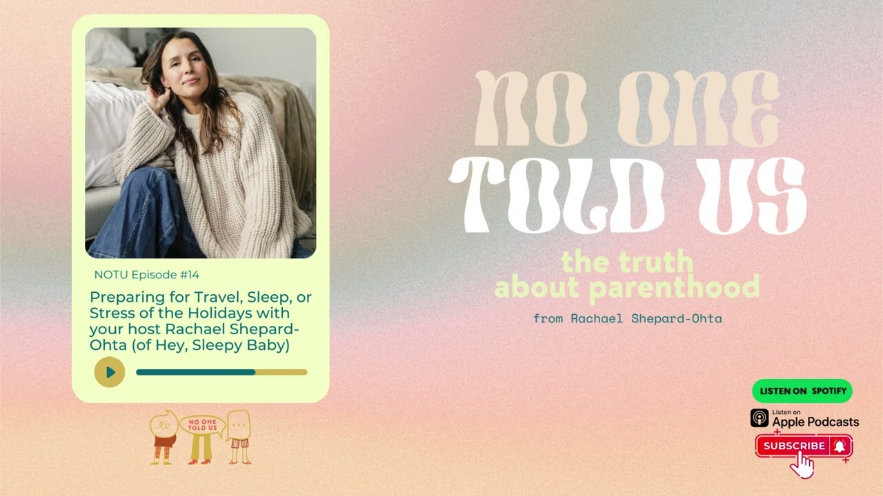 Preparing for Travel, Sleep, or Stress of the Holidays with your host Rachael Shepard-Ohta