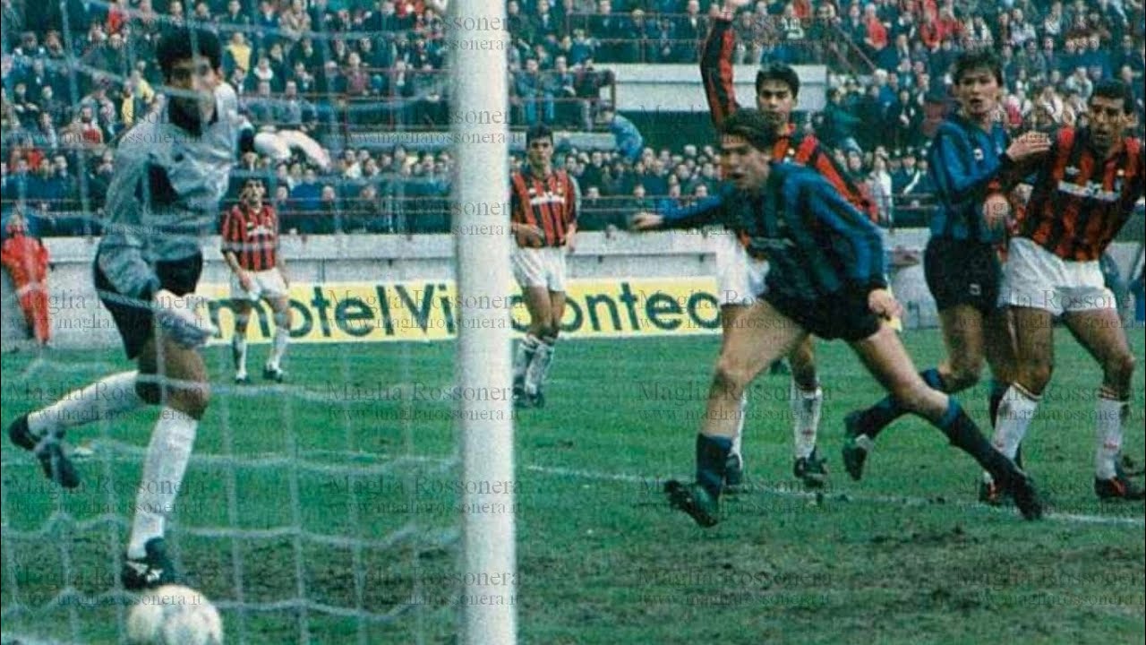 Milan-Inter 0:1, 1990/91 - ESPN Classic (Nicola Berti)
