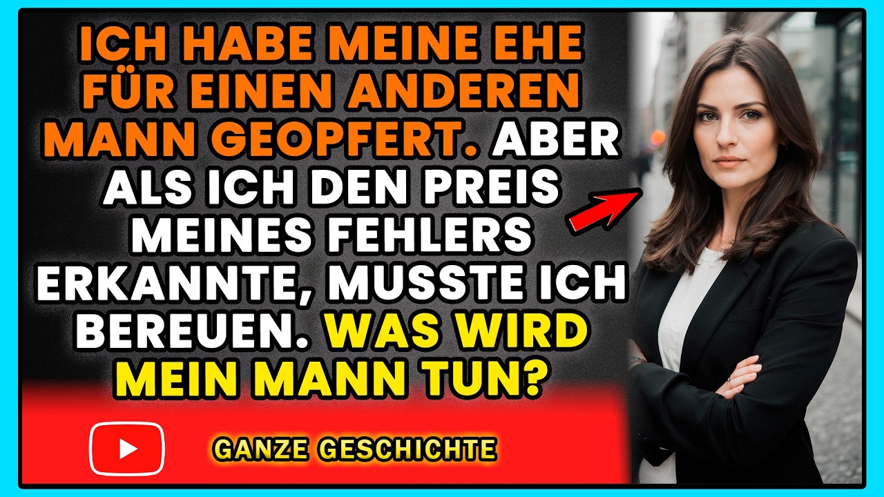 Ich habe meine Familie für einen anderen verraten. Aber ich hätte nie gedacht, wie das enden würde!