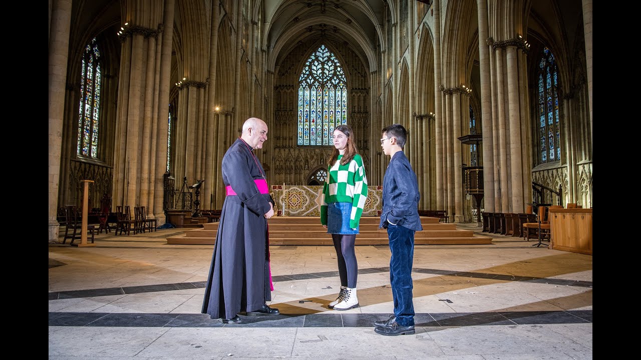 Archbishop of York talks about the King coming to the Minster for Maundy Service