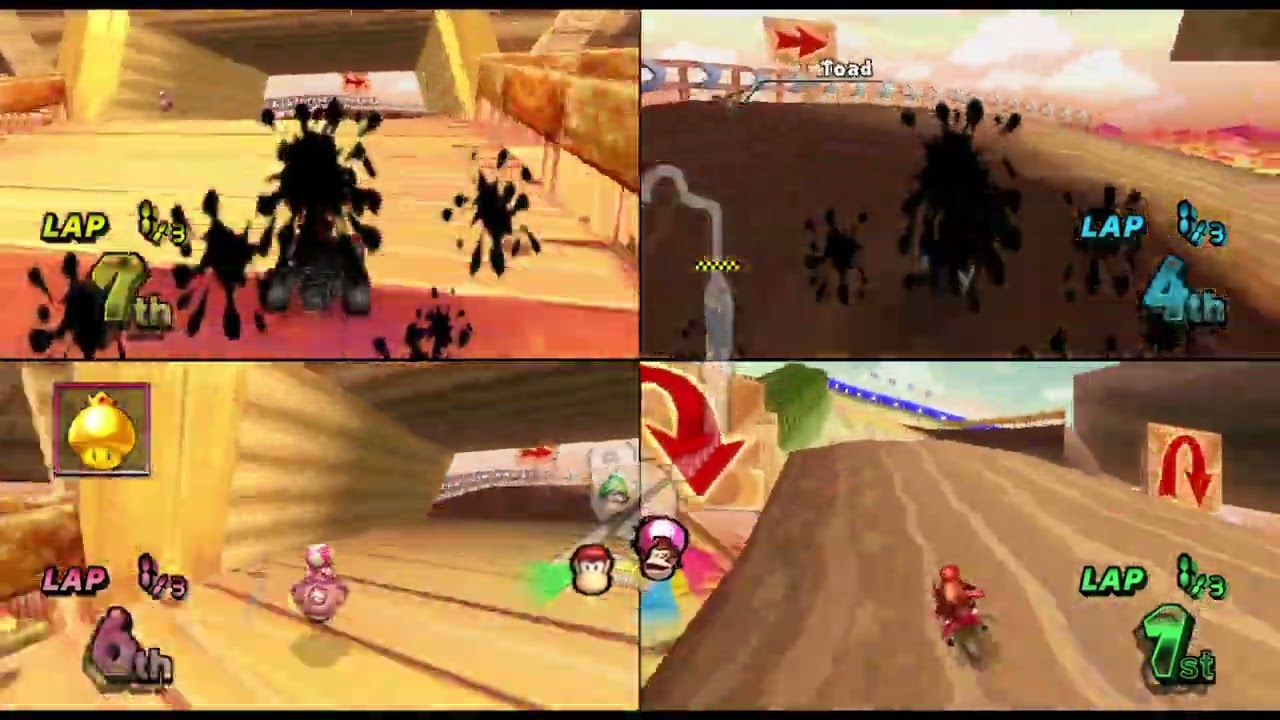 Mario Kart Wii ✦ 4 Players #338 Star Cup 150cc