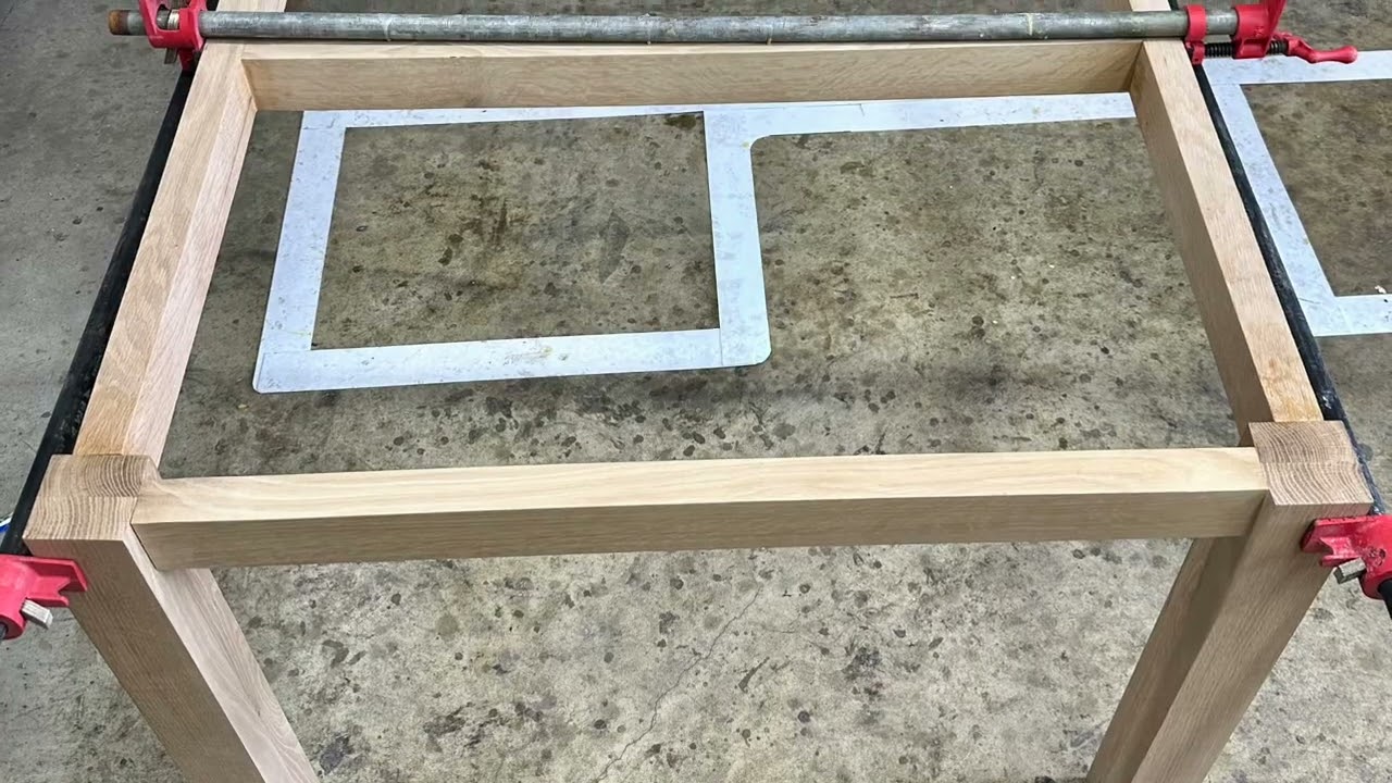 Custom White Oak Base and Beleza Soapstone Dining Table