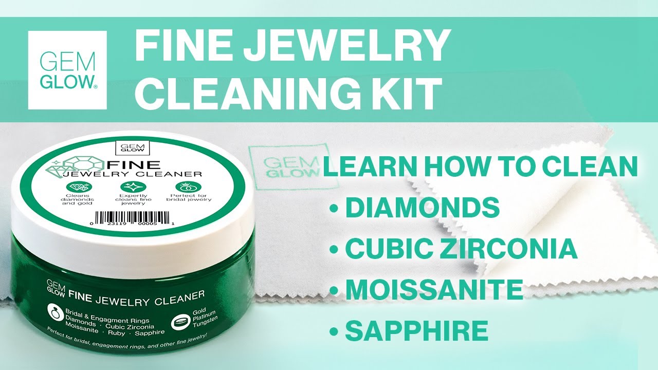 How to Clean Fine Jewelry At-Home with Fine Jewelry Cleaning Kit | Gem Glow