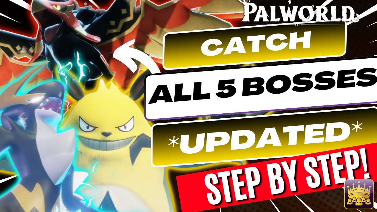 Palworld *UPDATED* CAPTURE ALL 5 TOWER BOSSES GLITCH After Patch 0.1.3.0 (PC/XBOX) Get OP Pals EARLY