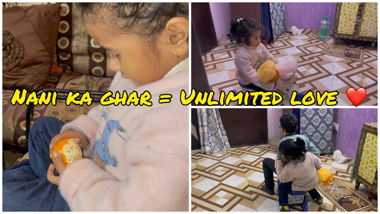 Nani k Ghar Kids Masti / Family Vlog
