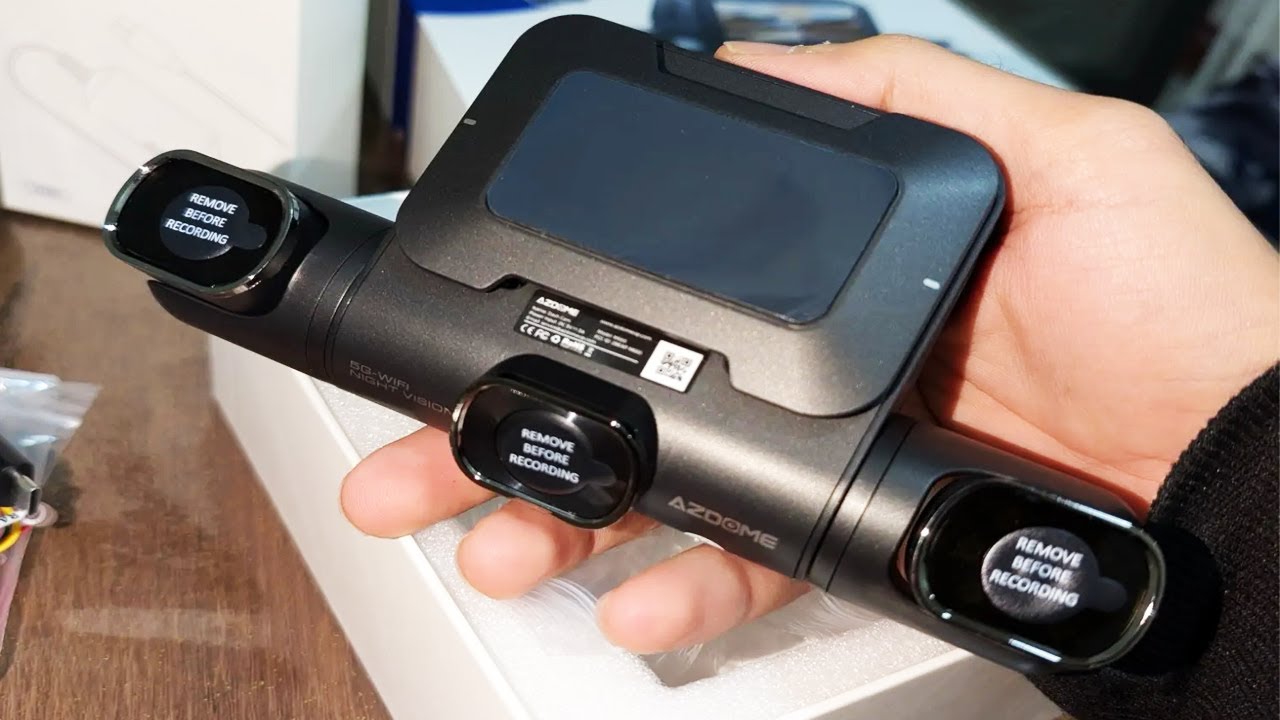 Unboxing AZDOME M660 360° Dash Cam M660 Review Aliexpress