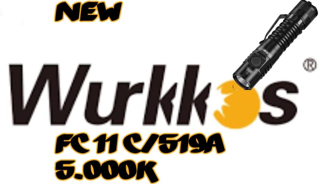 🚨🆕🔦PRIMICIA🇪🇦🦆 Wurkkos FC11C (NICHIA LED 519A)1.200LM.The perfect edc flashlight #wurkkos #edc