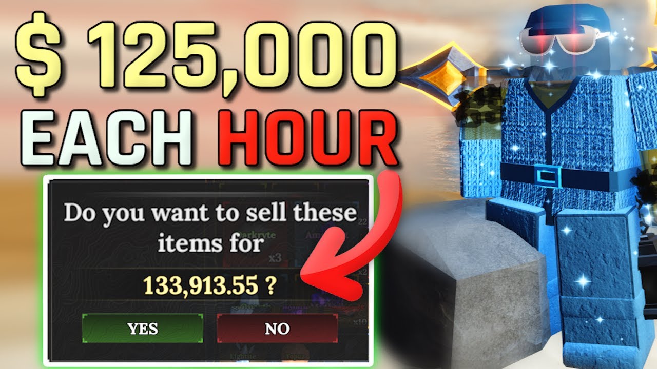NEW BEST Money Method in THE FORGE Roblox (It's Broken..)