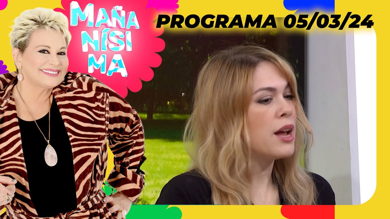 MAÑANÍSIMA - PROGRAMA 05/03/24 - LILIA LEMOINE EN UNA NOTA ÍNTIMA CON CARMEN LE RESPONDE TODO