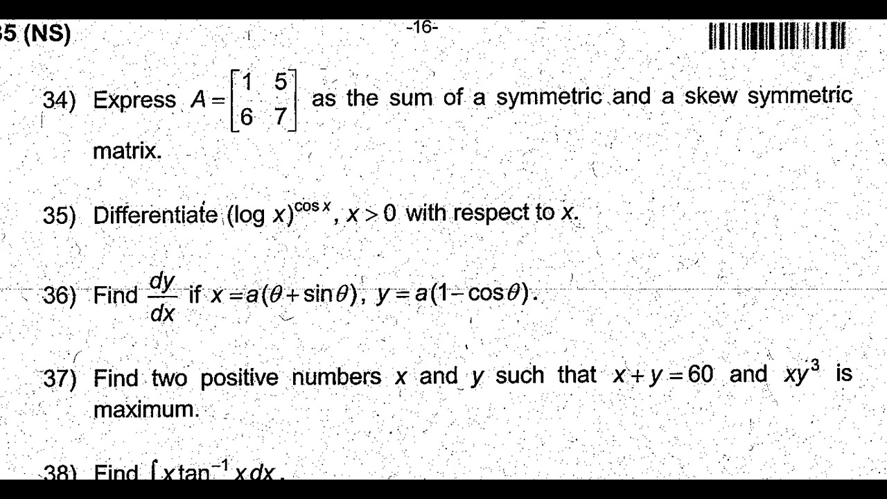🚨🔥BREAKING PUC Mathematics Question Paper ?😱#2ndPUC2026 #MathsExam #boardexam#2ndPUC2026#mathematics