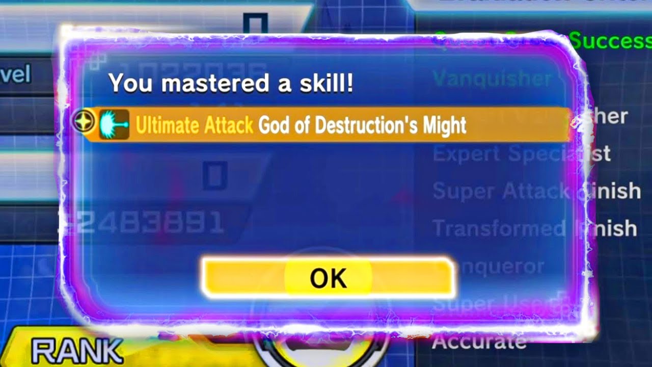 HOW TO GET GOD OF DESTRUCTION'S MIGHT PQ 176 - Dragon Ball Xenoverse 2 DLC 18