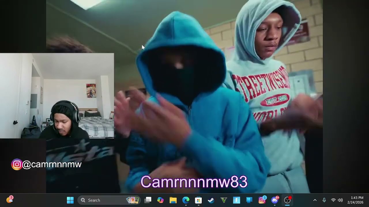 Camrnnxo Reacts To Etho Suave x Dano Caviar x Mdot 59 - One Step (Official Video)