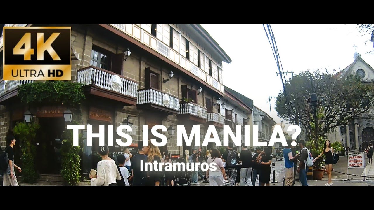 THIS IS MANILA? 🇵🇭 | Walking Through Historic Intramuros