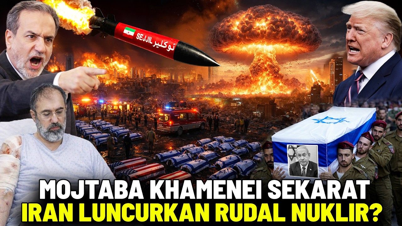 DENDAM KERAS MOJTABA TERBAYARKAN, NETANYAHU TERKONFIRMASI TEWAS!? Rudal Iran Terus Bombardir Israel