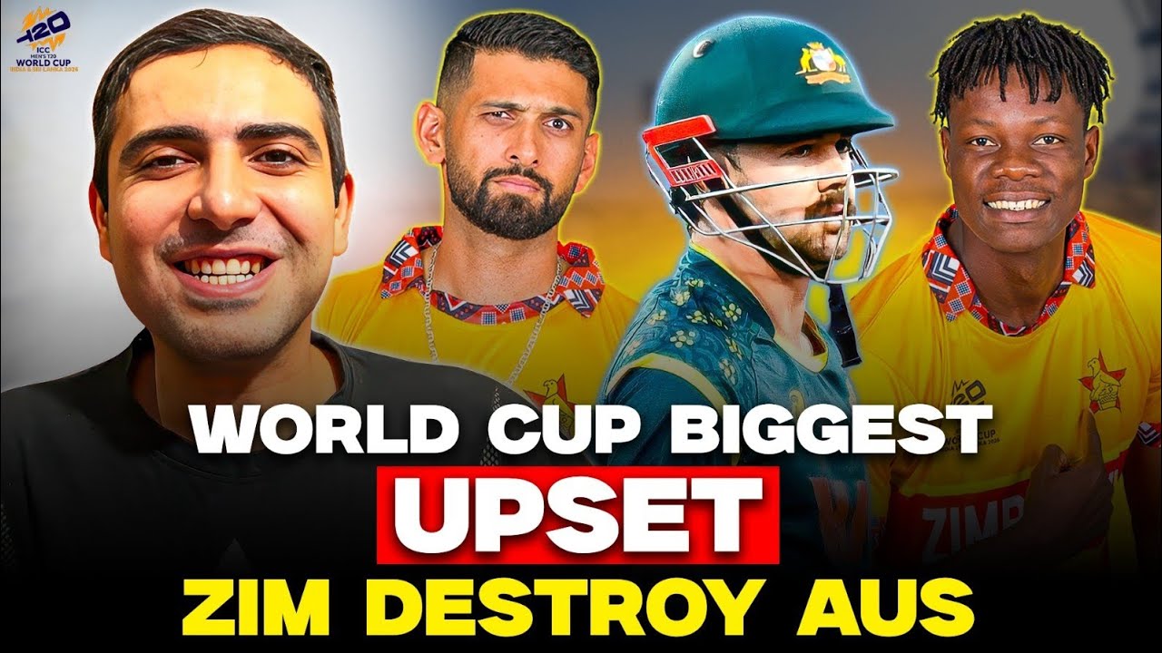 Zimbabwe Shocked Australia | Is Aus Out Of T20 World Cup 2026? | Zimbabwe vs Australia 