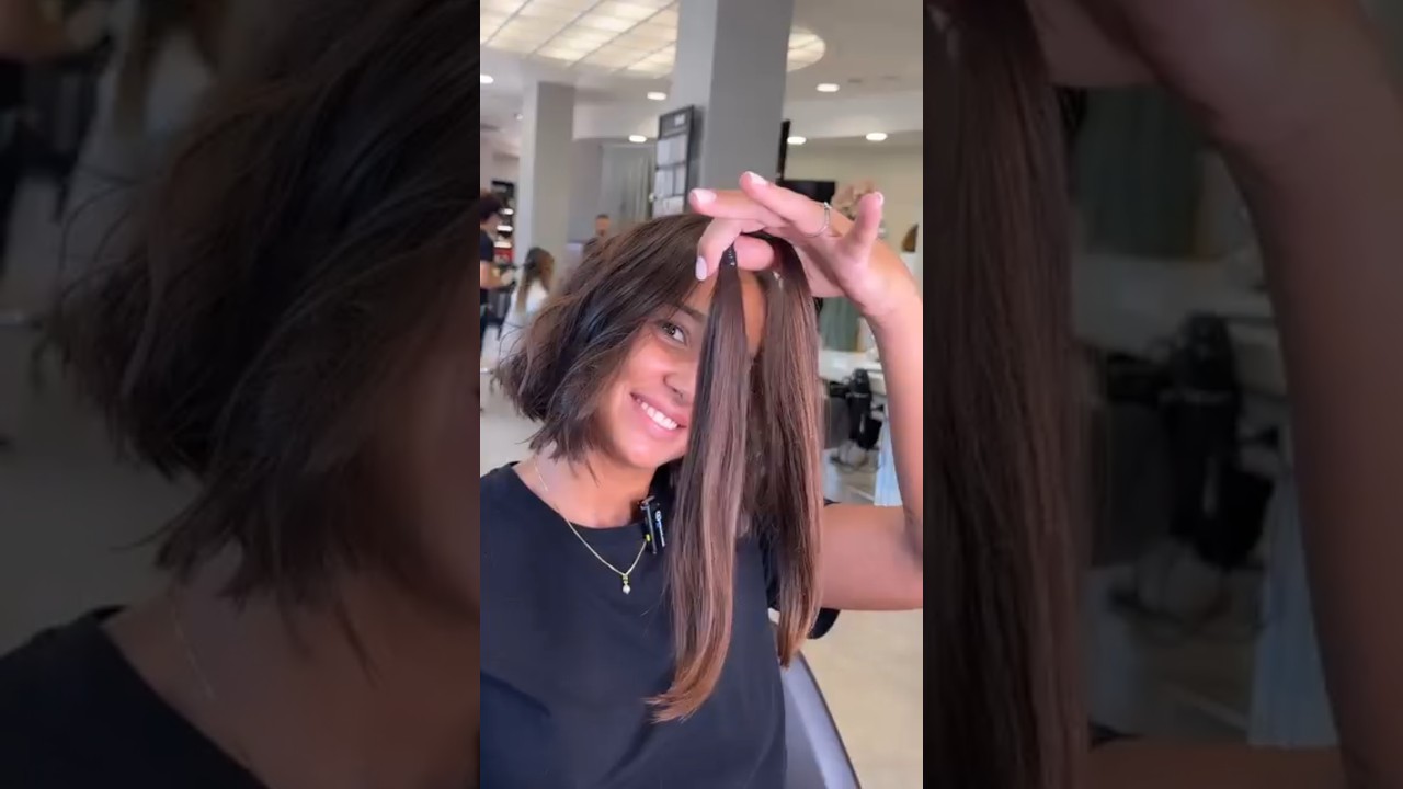 Elegant Bob: The Trend of 2025!  #haircut #bob #hairstyle