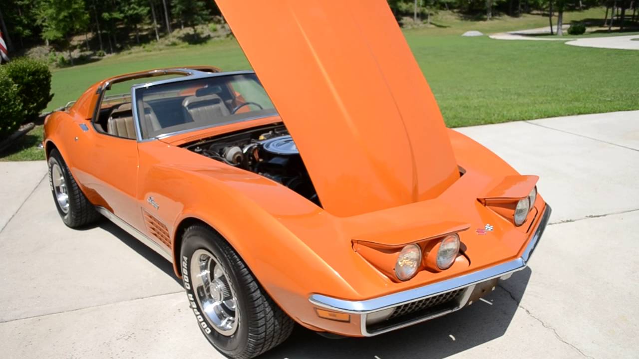 1971 Corvette Ontario Orange