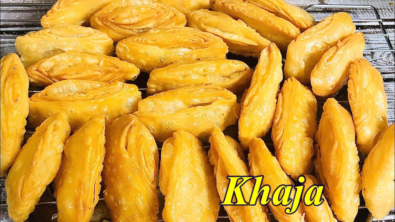 Crispy and Soft Khaja Sweet Recipe | Diwali Special Khaja | Chirote Recipe