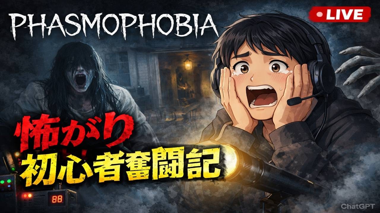 PHASMOPHOBIA(良くわかってません)😗ww