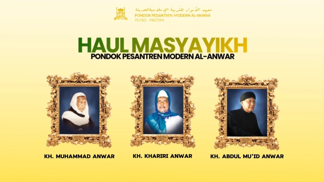 🔴LIVE DZIKRA HAUL MASYAYIKH PONDOK PESANTREN MODERN AL-ANWAR PACITAN