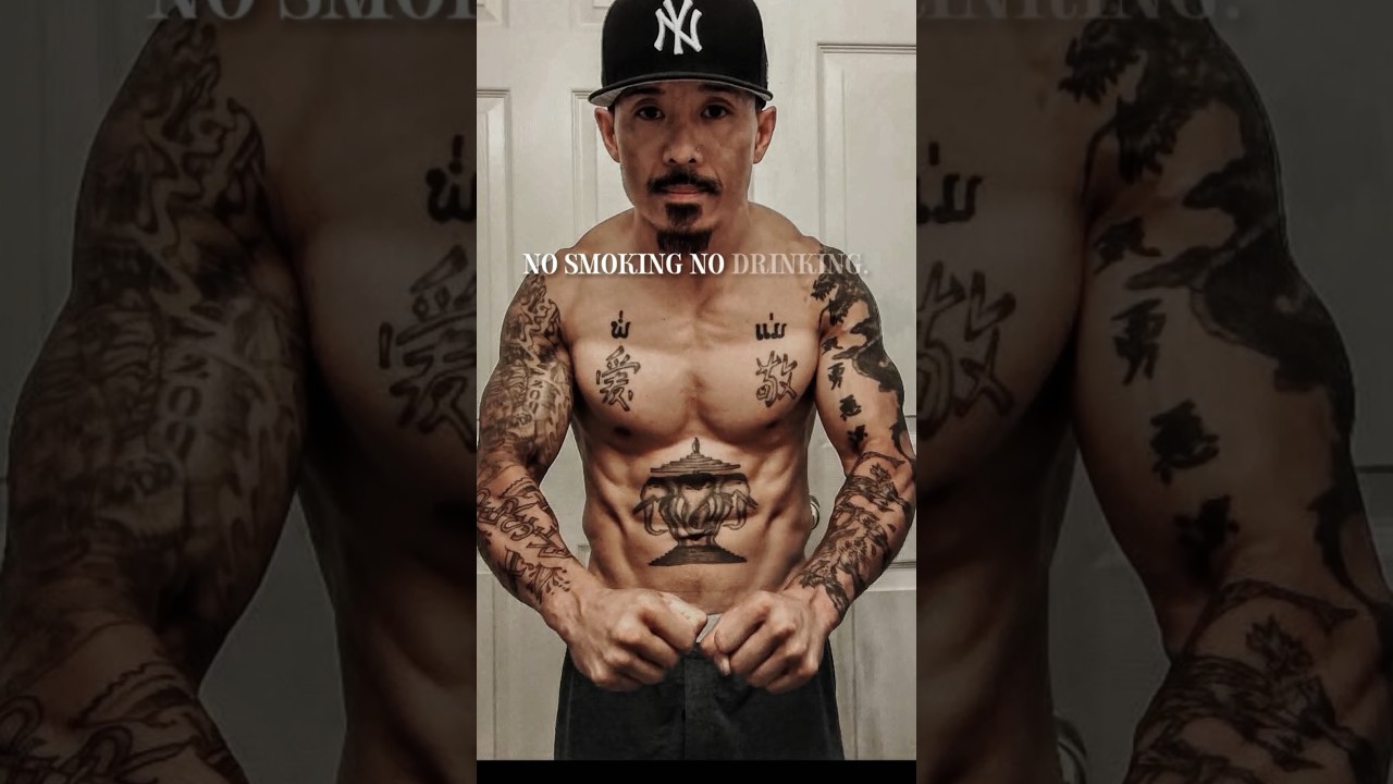 No smoking, no drinking, just me, gym, & God! 